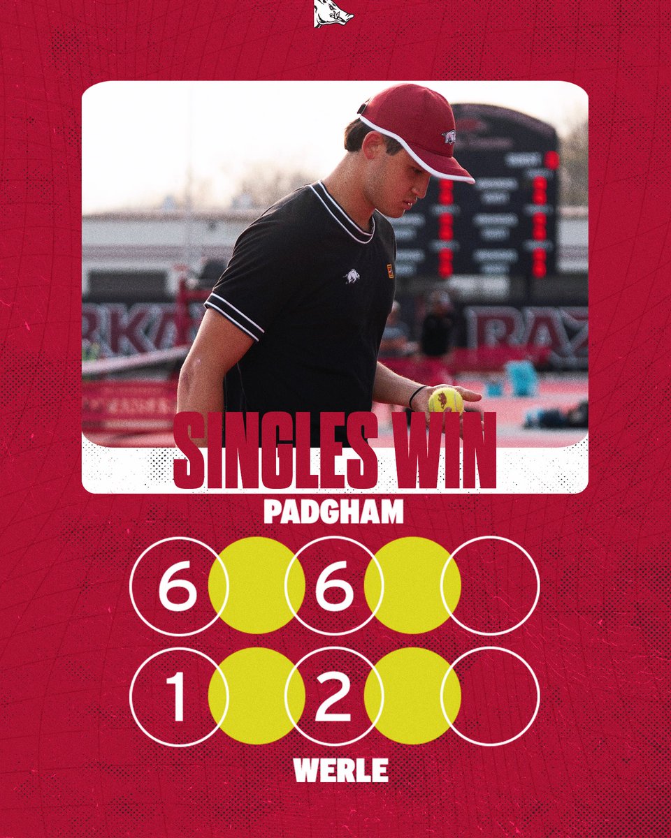 Razorback Men’s Tennis tweet media