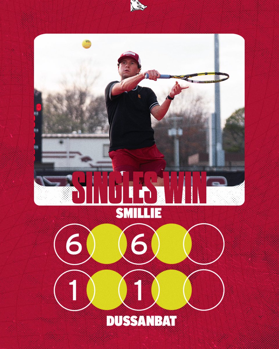 Razorback Men’s Tennis tweet media