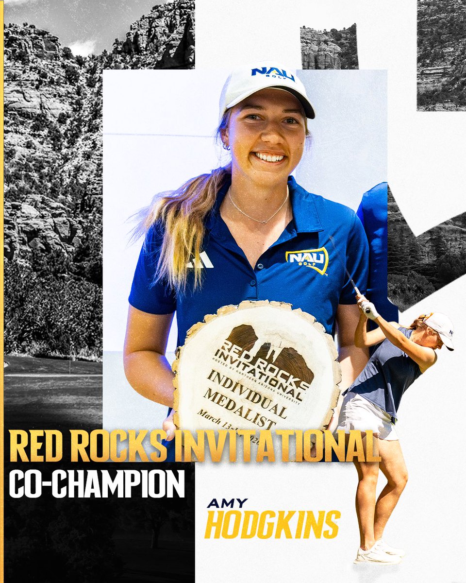 NAU Golf tweet media