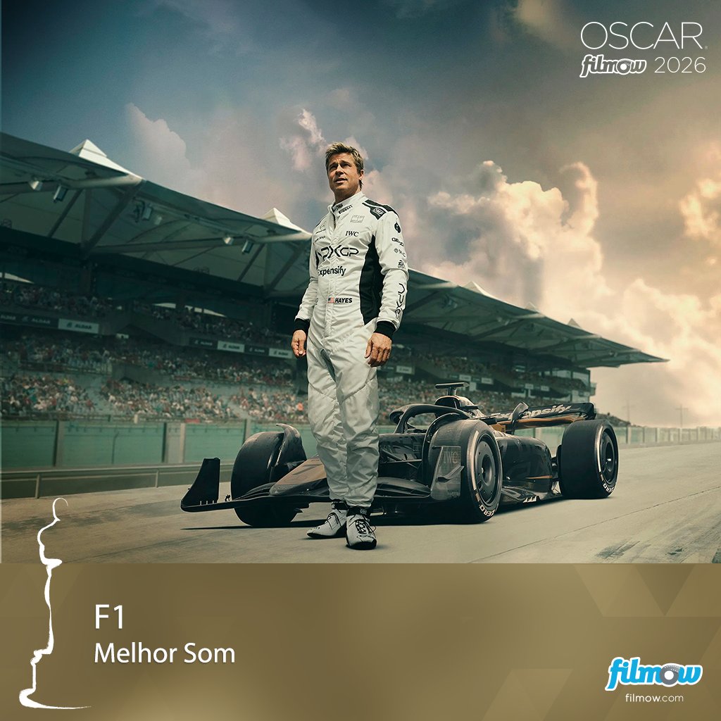 F1 venceu o Oscar na categoria de Melhor Som #Oscars