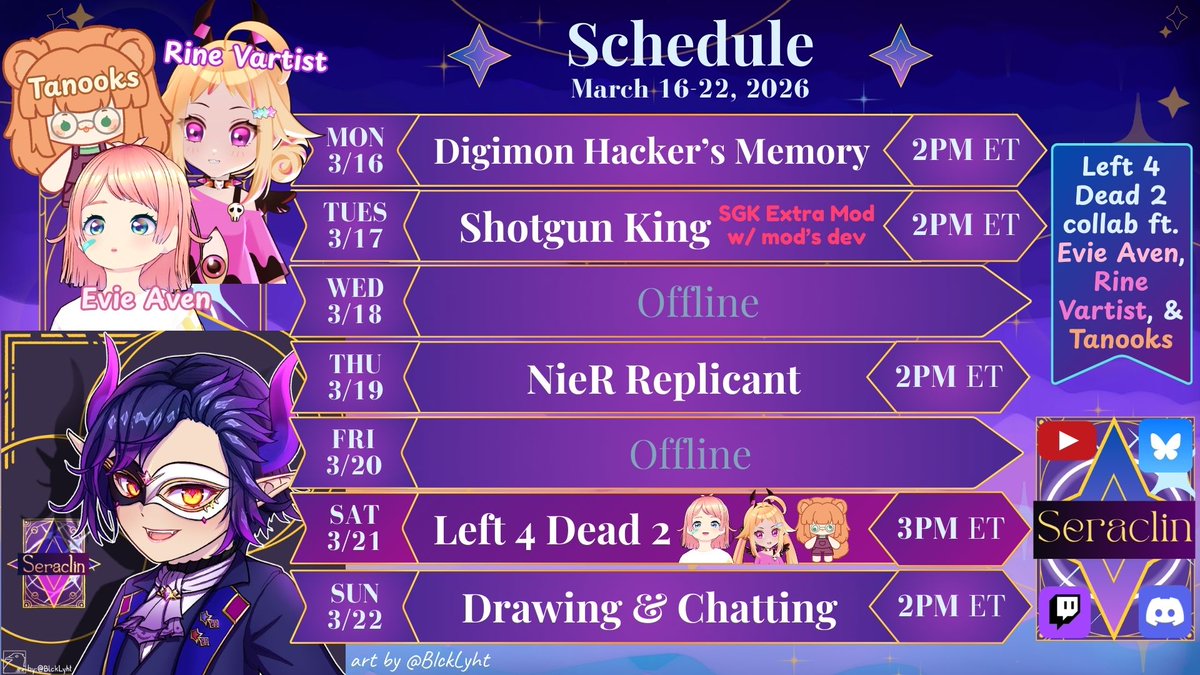 Seraclin | 🎭Masquerade Demon VTuber tweet media