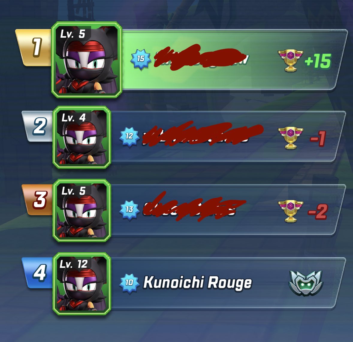 Storm4Hire's tweet image. New character seems a little busted if you're trying to rush down first place. Kick attack reminds me of Excalibur Sonic but hers is way better. Might be weak to Super Form characters cuz she can't hit behind at a distance. #SpeedBattle