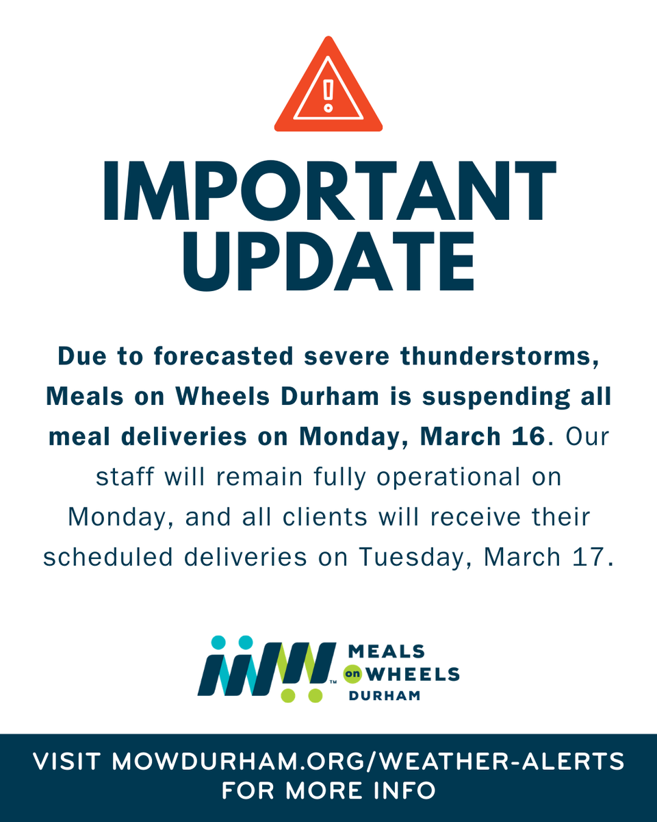Meals on Wheels Durham tweet media