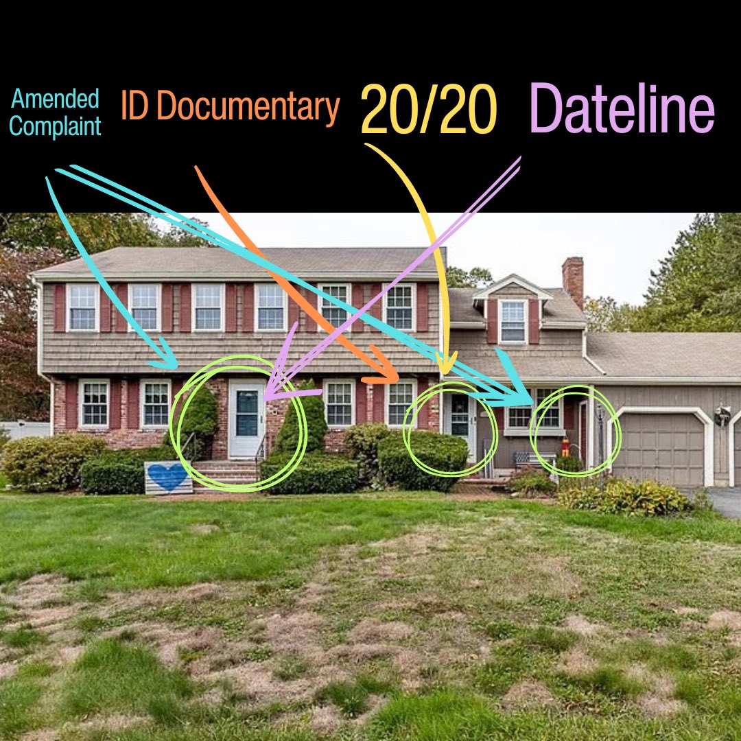 So many doors Karen Read “saw” John enter. Just take your pick.