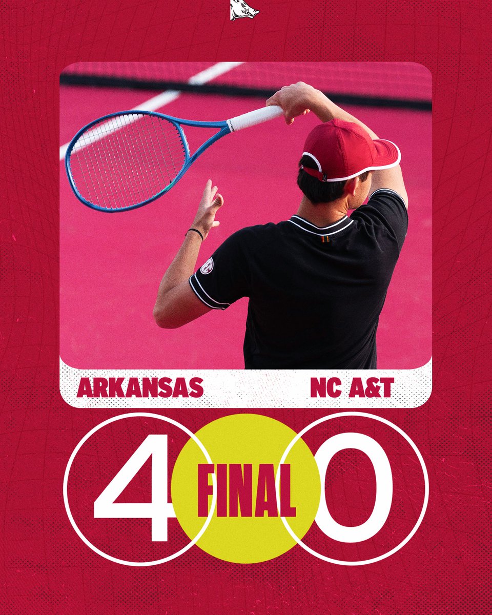 Razorback Men’s Tennis tweet media