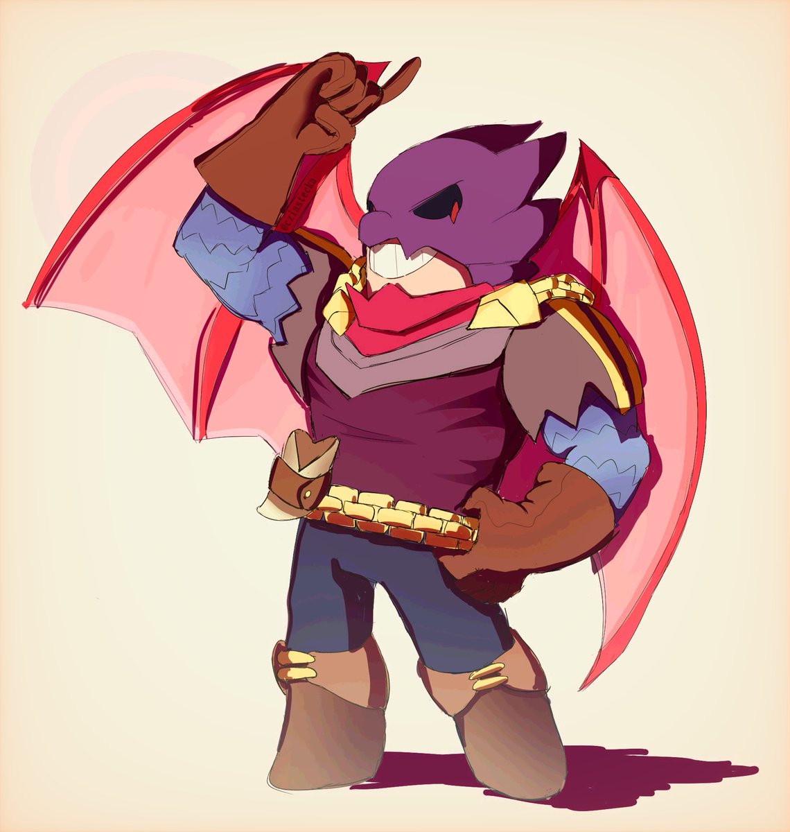 cziastecka's tweet image. Dragrom and my fairy ziggy concept… i wish ziggy got a fairy skin so i tried to kinda think of something that would fit the collection 🤔

#brawlstars #grom #ziggy