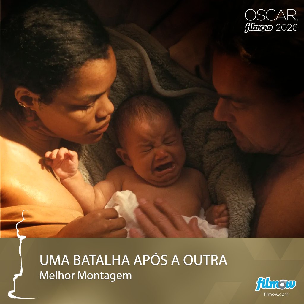 Uma Batalha Após a Outra venceu o Oscar na categoria de Melhor Montagem #Oscars