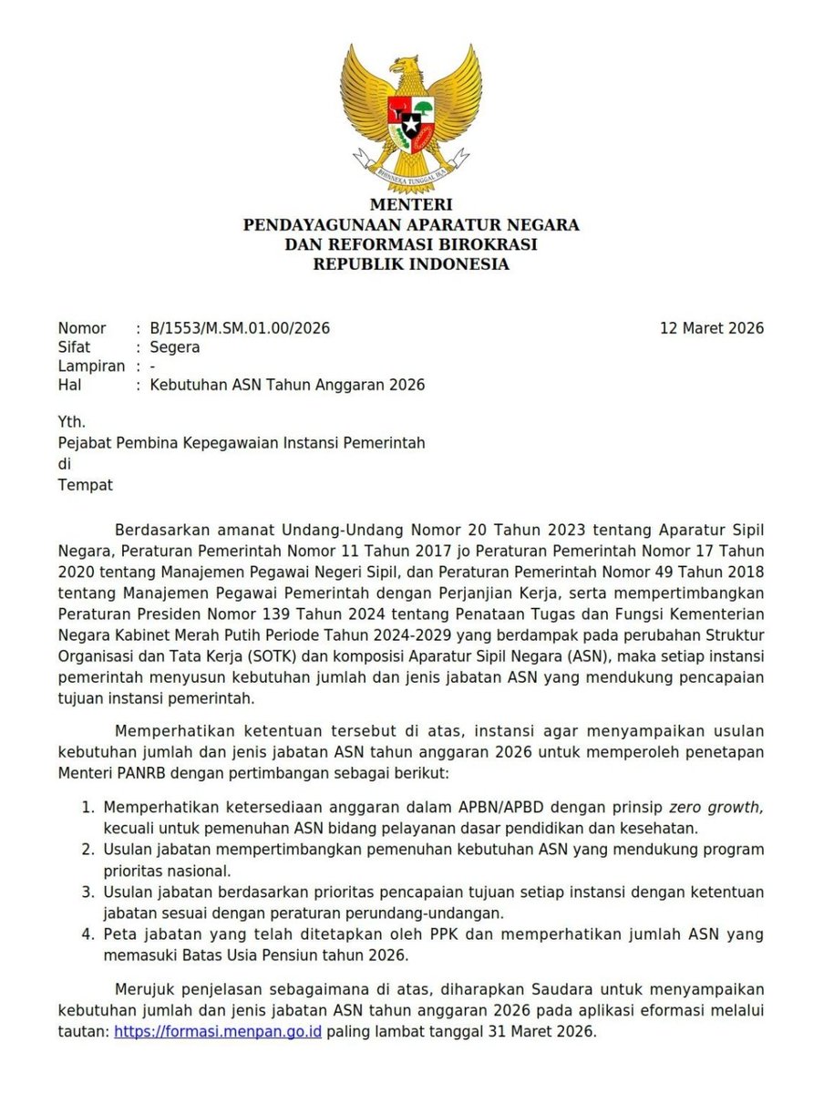 Catatan ASN tweet media