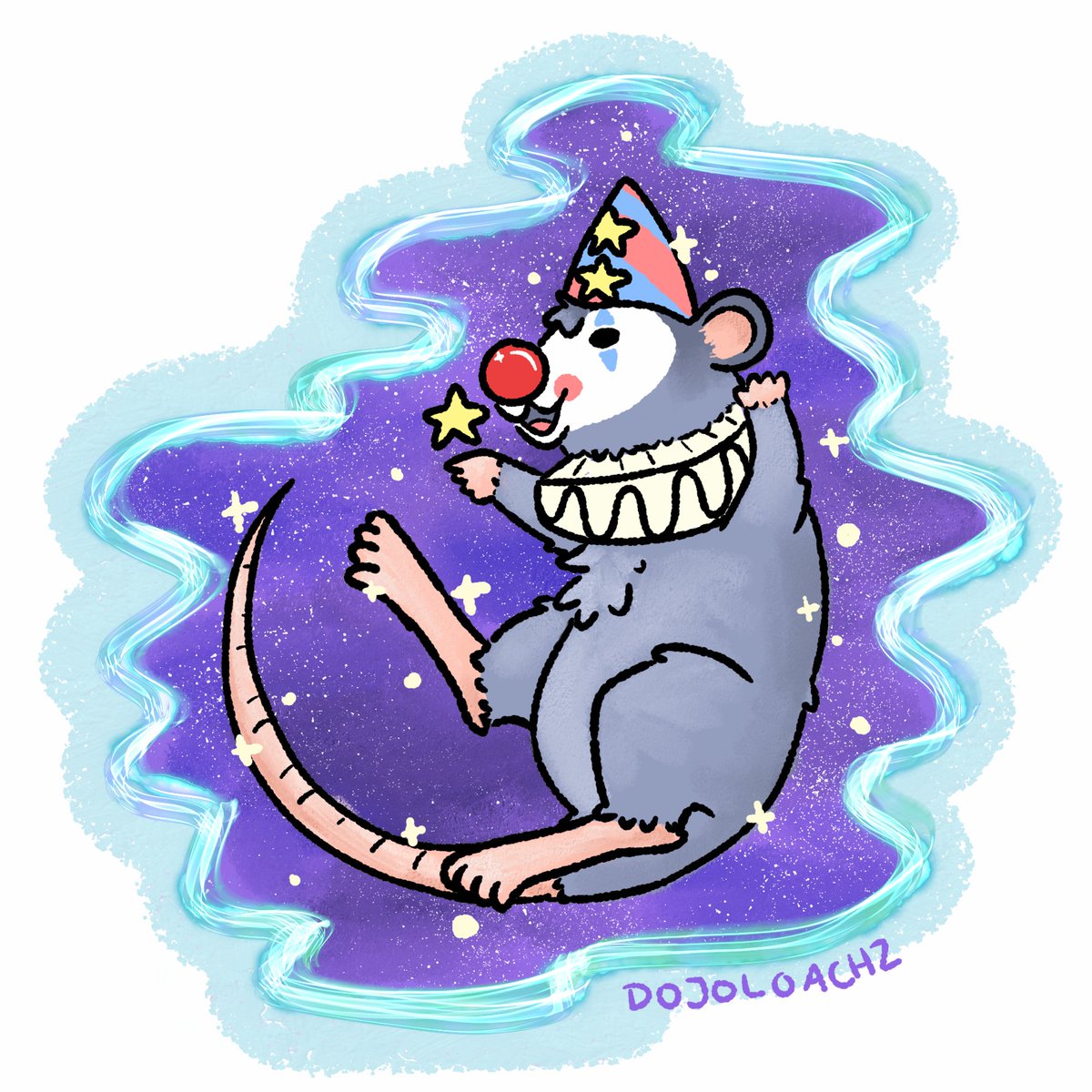 DojoLoachz's tweet photo. RATILDA! ✨💫🐀💫✨
From my Clown Stolas fic~
I need to get better at uploading art I make for fics on here... I try to wait to avoid spoilers for ppl who haven't read yet, but I forget. It's not excuse. Ratilda needs to be seen by the world.
#clownstolas #ratilda https://t.co/YZukGDdZdO