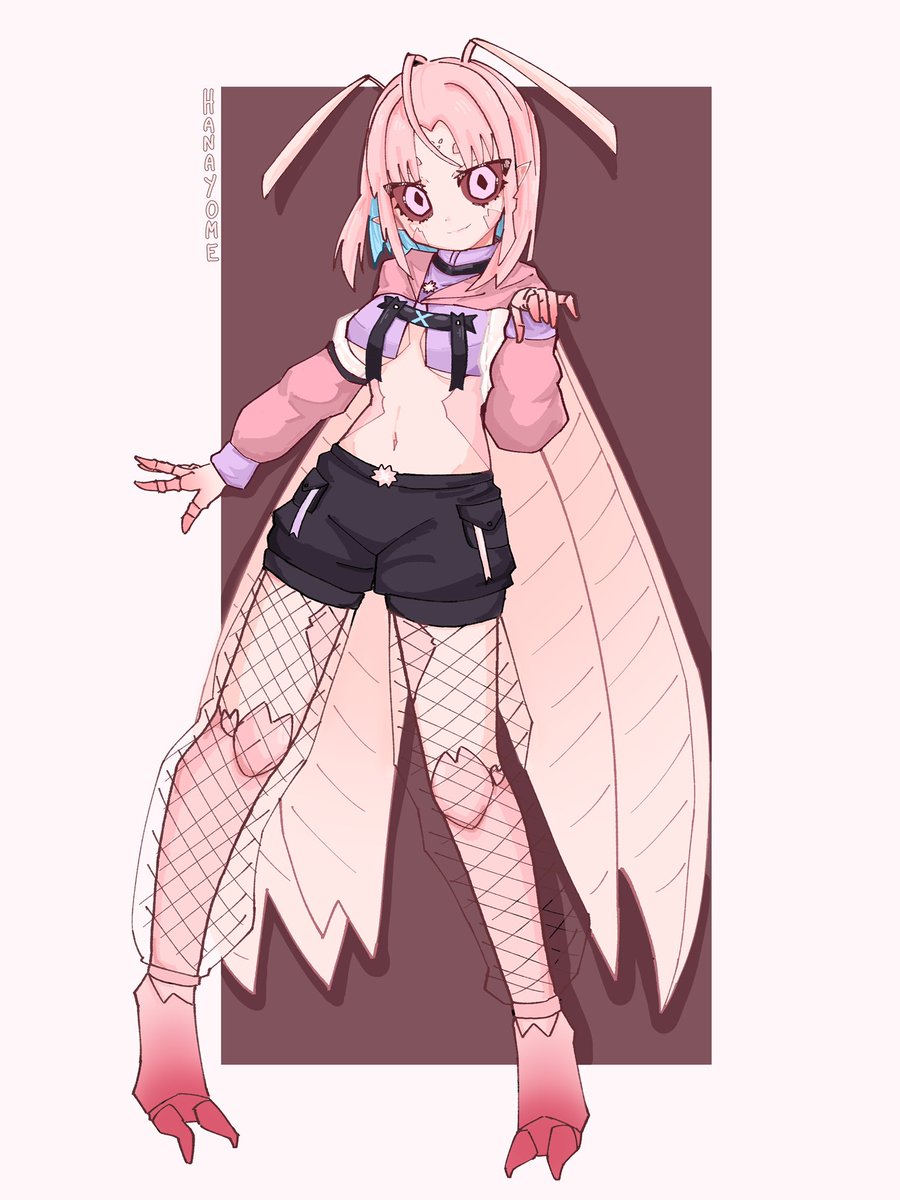 Adorable bug art drawn by <a href="/InkPhantoom/">Ink</a> 

#hanahorde