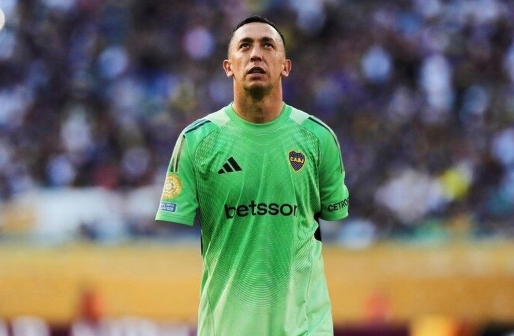 El arquero de Boca.