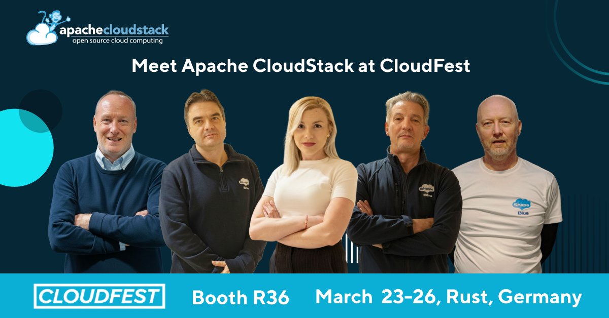 Apache CloudStack tweet media