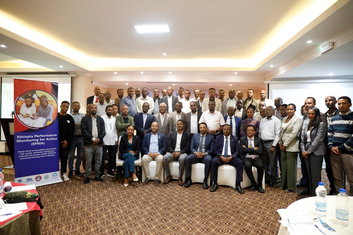 PmaEthiopia's tweet photo. Ethiopia launches #EPMA 2026 Survey! At the launch, @dereje_dugumaMD emphasized the need for reliable, timely data to inform health policy &amp; strengthen programs. EPMA will generate key data on #RMNCH, HPV vaccination (girls 9–14), male engagement, and health facility readiness. https://t.co/ZEYCEbQCdg