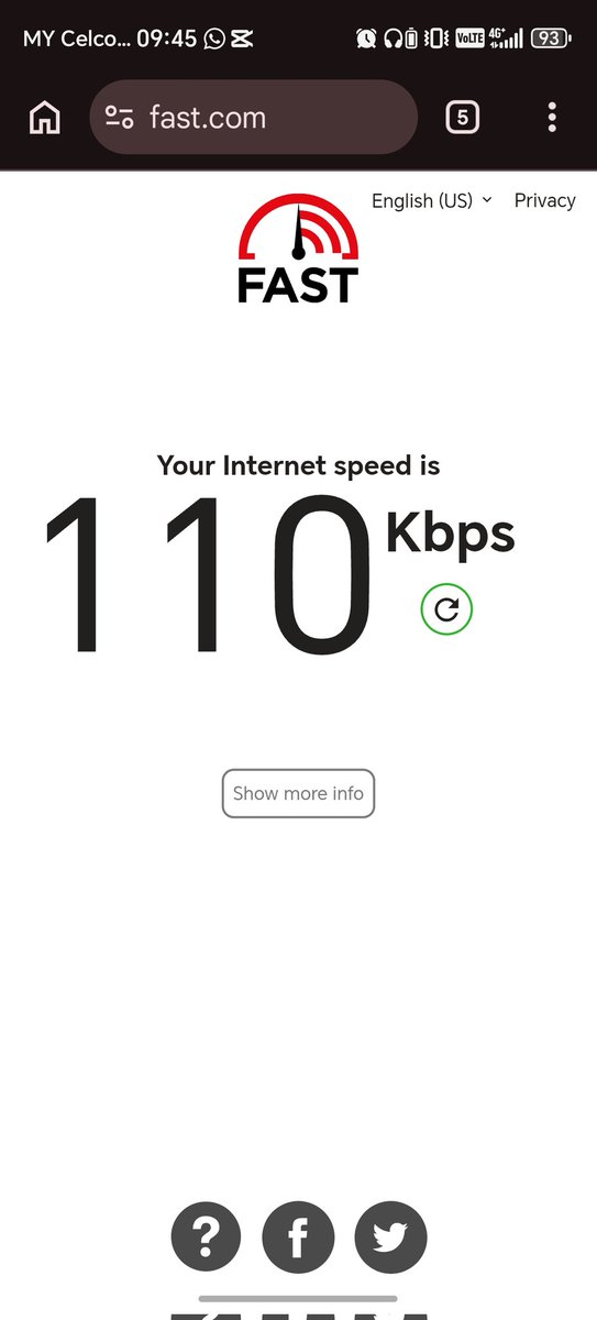 djohnshahrin's tweet photo. what the hell @CelcomDigi internet? ini ke level 5G????
Makin teruk service korang ni.

@GobindSinghDeo
@fahmi_fadzil
tolong tegur service Celcom ni, dah lama dah sabar tahap speed internet syarikat mafia ni. https://t.co/4kMZgEXKVw