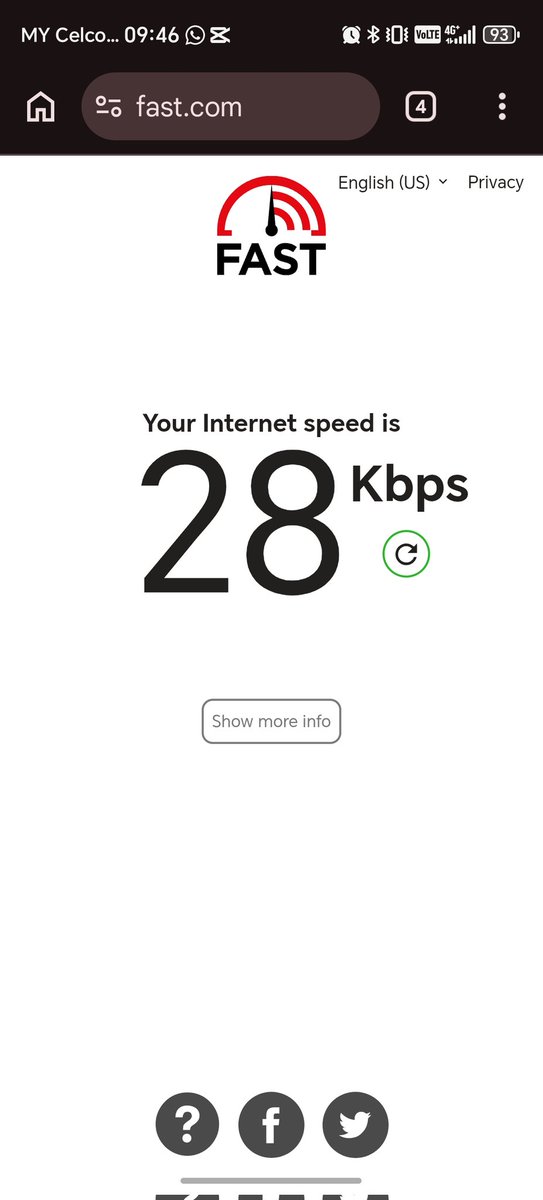 djohnshahrin's tweet photo. what the hell @CelcomDigi internet? ini ke level 5G????
Makin teruk service korang ni.

@GobindSinghDeo
@fahmi_fadzil
tolong tegur service Celcom ni, dah lama dah sabar tahap speed internet syarikat mafia ni. https://t.co/4kMZgEXKVw