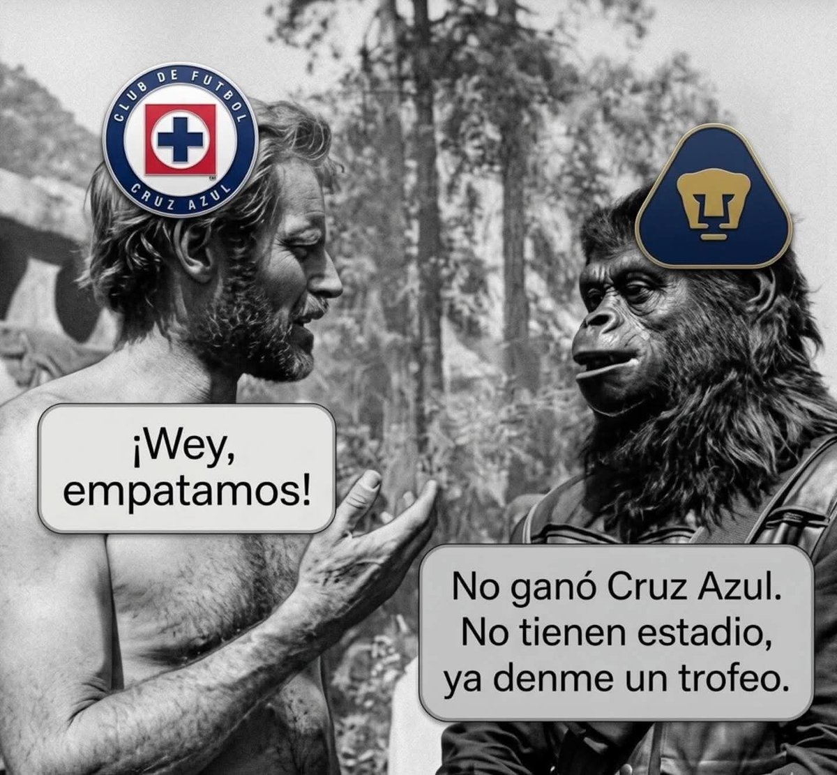 ¿Cómo se llama el simio?