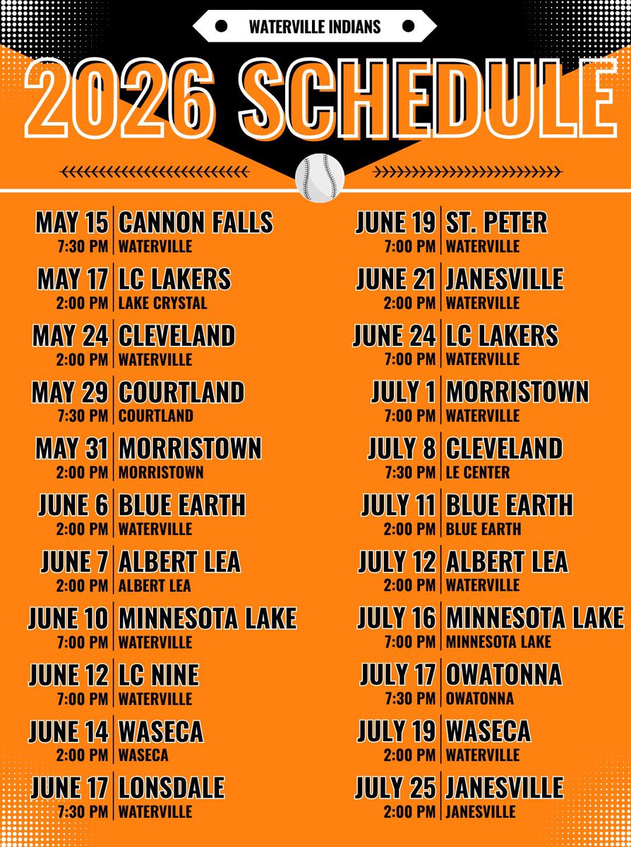 Waterville Indians tweet media