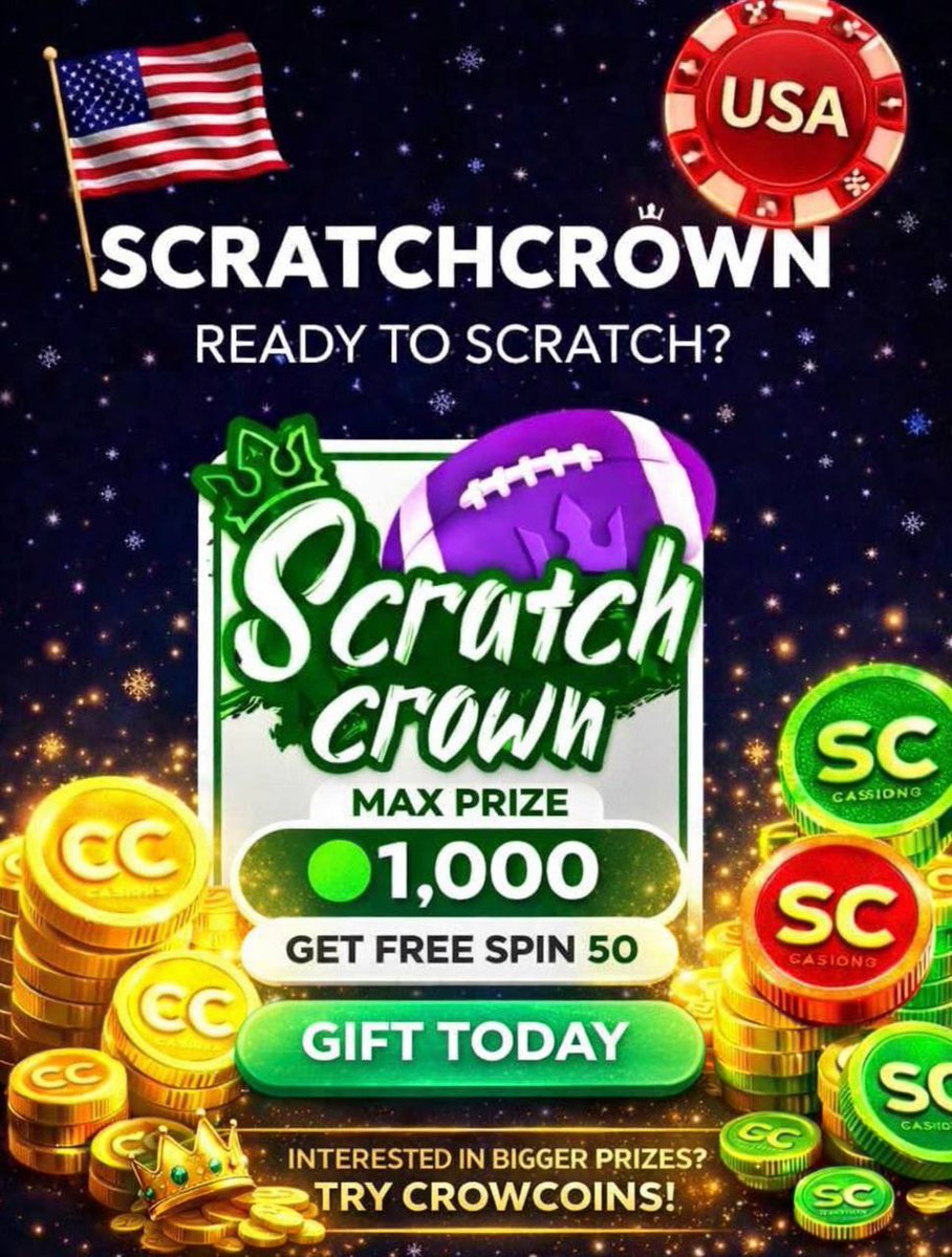 CrownCoins Casino Bonus tweet media