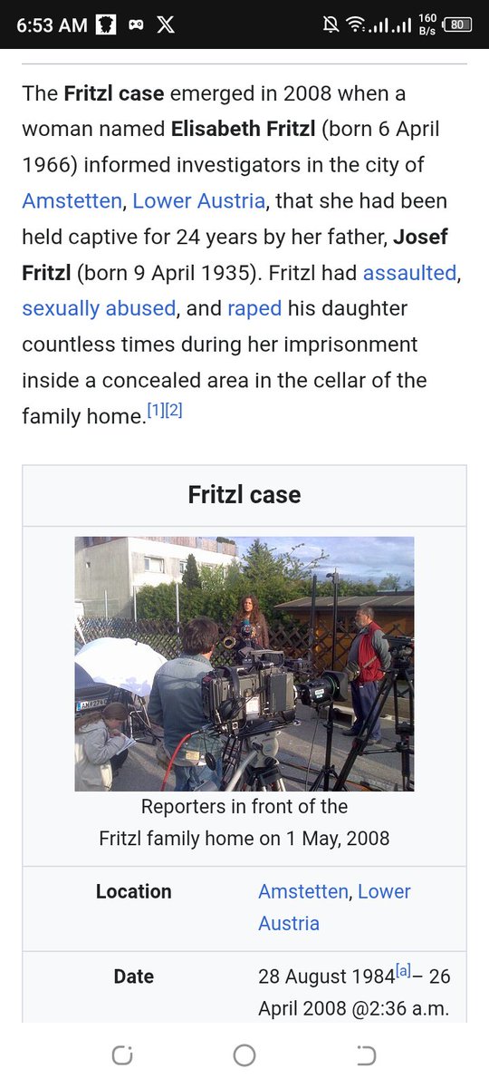 AliRiaz04's tweet photo. @hayleyphoenix22 @EddieG3141 @ShaykhSulaiman And we Muslim kill and rap* children did you forget about the case which happens in Austria "FRITZLE CASE "? That person wasn't a Muslim didn't belonged to any Muslim country either ? https://t.co/jB5MfA7bIT