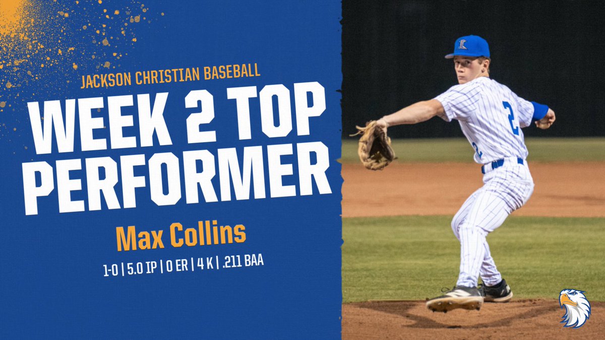 Jackson Christian Baseball tweet media