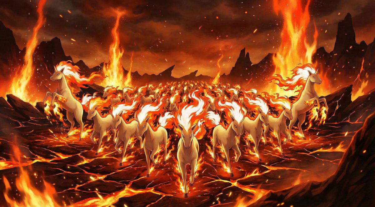 Ponyta King tweet media