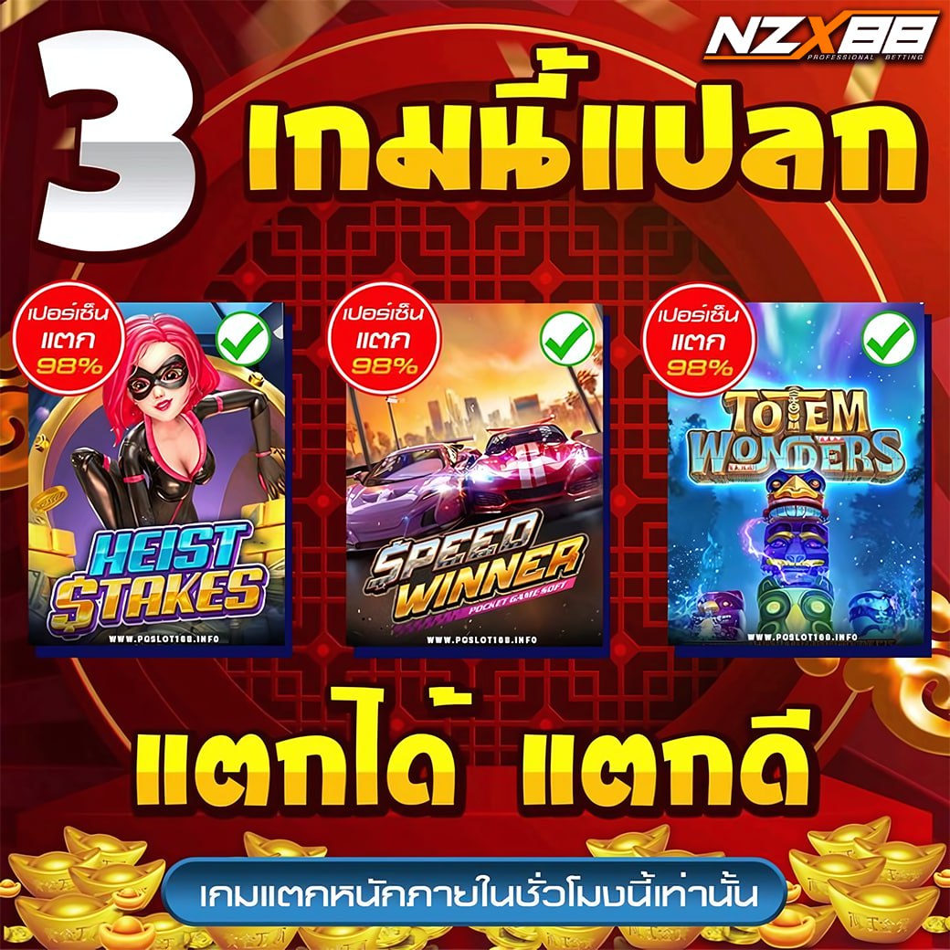 3 เกมส์แปลก #NZX88
แตกได้แตกดี เกมส์แตกหนักในชั่วโมงนี้🔥

กดเป็นแตกแจก 𝐁𝐎𝐍𝐔𝐒  รัวๆ
🔸ฝาก - ถอนออโต้รวดเร็วทันใจ👏
🔸คืนยอดเสีย 10% ทุกวัน✨

สมัครเลย📲 : shorturl.asia/mSep5
ติดต่อแอดมิน : lin.ee/gX0PZQP

#สล็อต #สล็อตแตกง่าย #สล็อตแจกจริง #สล็อตเว็บตรง #แจกฟรี