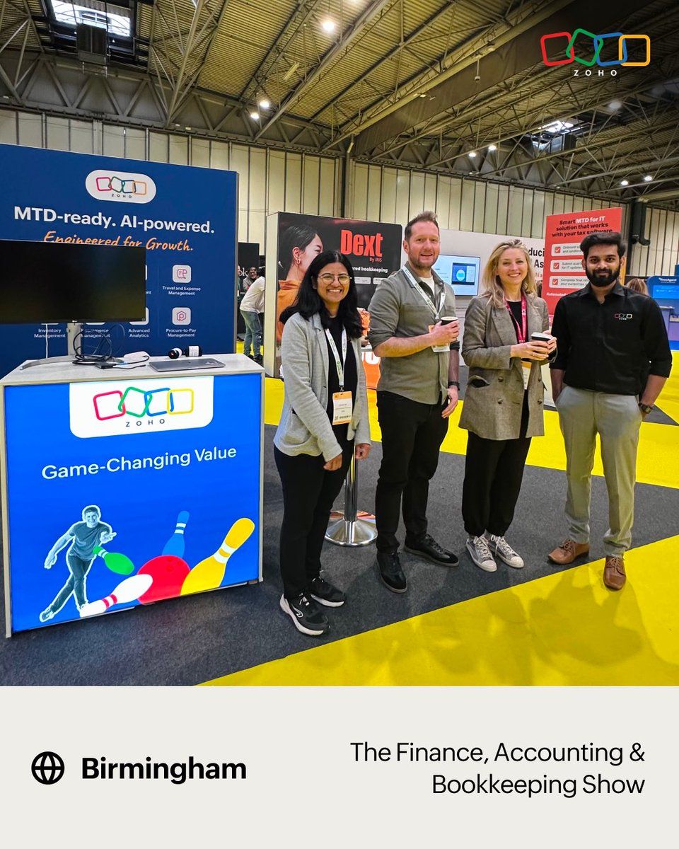 Zoho Books tweet media