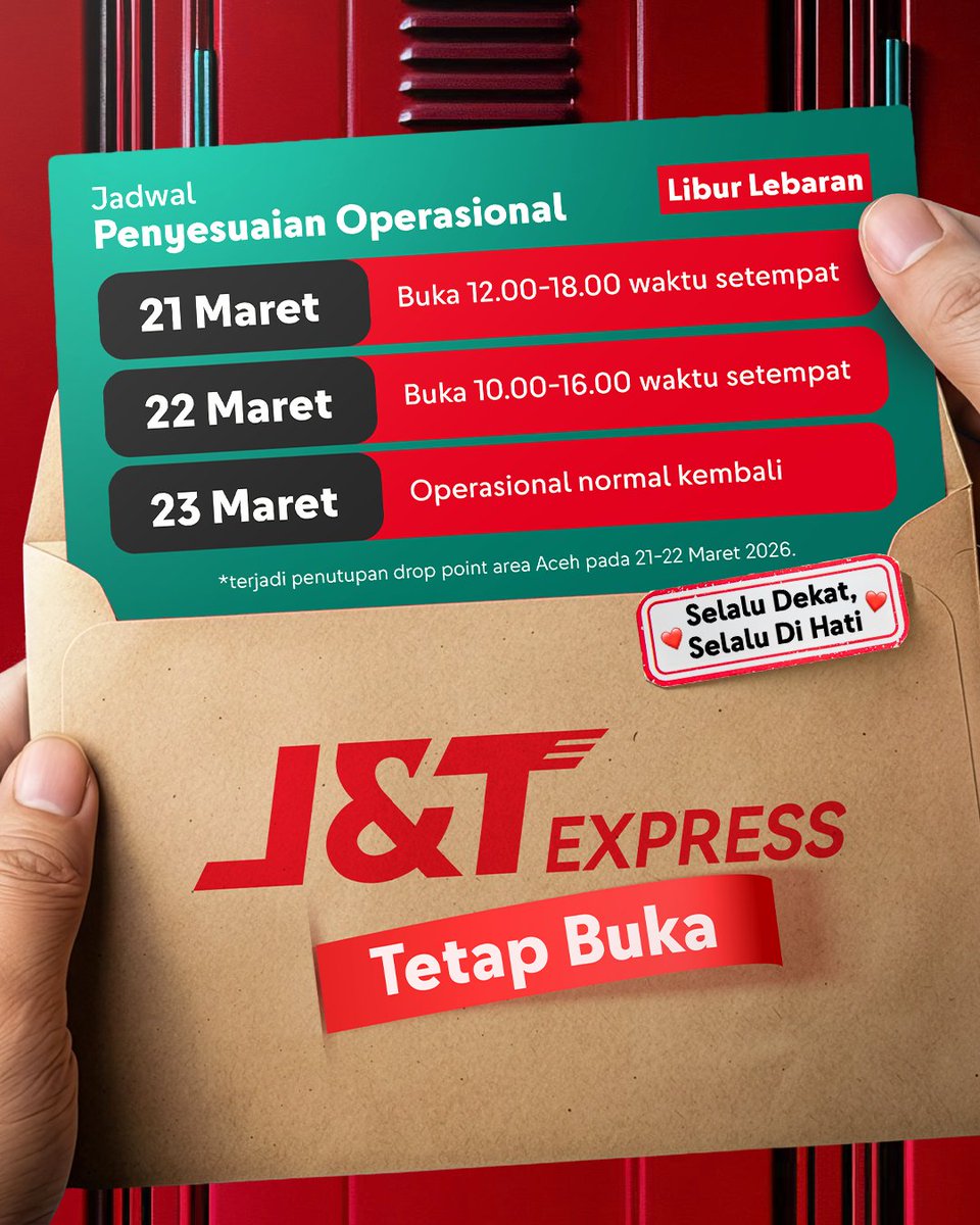 J&T Express Indonesia tweet media