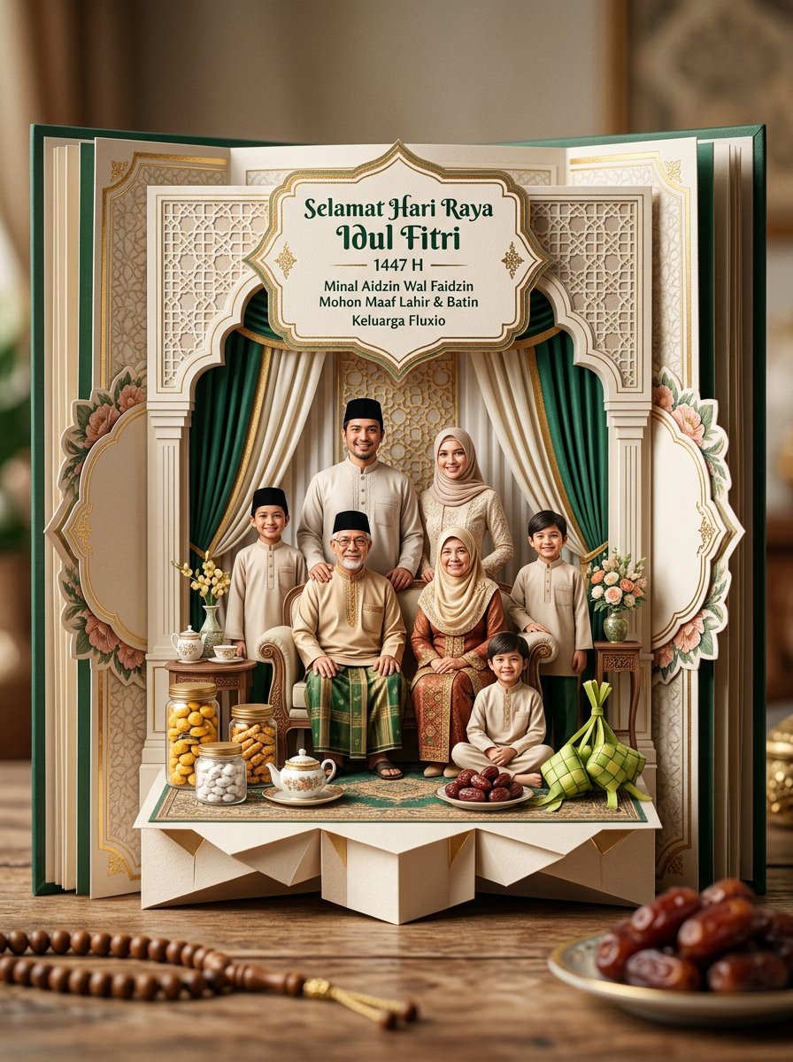 albasithabs's tweet photo. [PROMPT LEBARAN]

Warga X, sini merapat. foto keluarga Lebaran yang aesthetic tapi tetap simpel🫶

Cara bikinnya: 
1. Masuk ke Gemini
 2. Pilih fitur buat gambar 
3. Upload foto keluarga kalian. 
4. Tempel prompt yang ada dikomentar.
 5. Generate sampai nemu hasil yang paling cocok 
6. Kalau pengen versi gerak, lanjut olah lagi jadi video di grok. 
7. Beres, tinggal posting ✨

*Promptnya bisa kalian edit sesuai jumlah anggota keluarga, outfit, dan nuansa yang diinginkan ya.