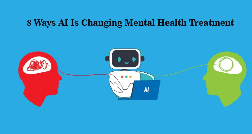 8 Ways AI Is Changing Mental Health Treatment

Artificial intelligence is transforming mental health care by enabling early detection, personalized treatment, &amp; 24/7 emotional support through AI-powered tools.

Read At: bit.ly/4bqI3Em
#DigitalTherapy #HealthTechTrends