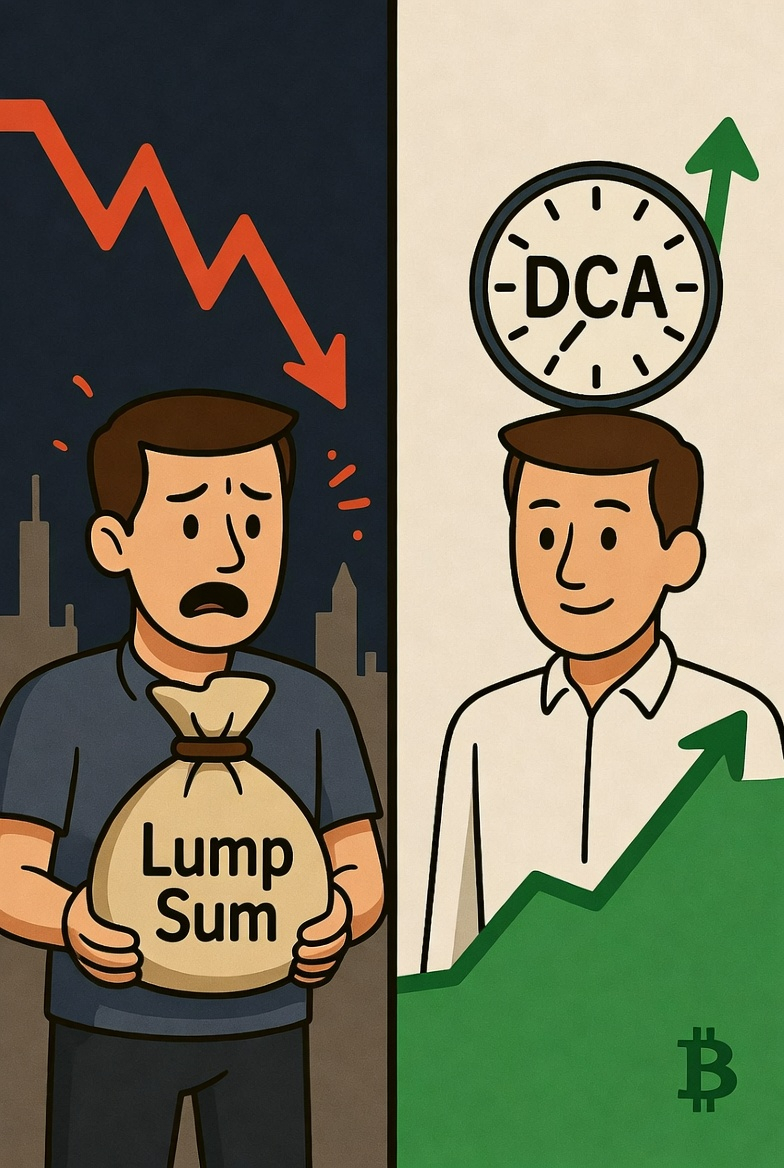 Samerman77's tweet image. El DCA no es aburrido. Es la única estrategia que asume que no tienes una bola de cristal.

Promedio: $100/semana en BTC vs. lump sum en 2021. Resultado: +40% menos estrés y +15% menos pérdidas.

#Inversión #Cripto