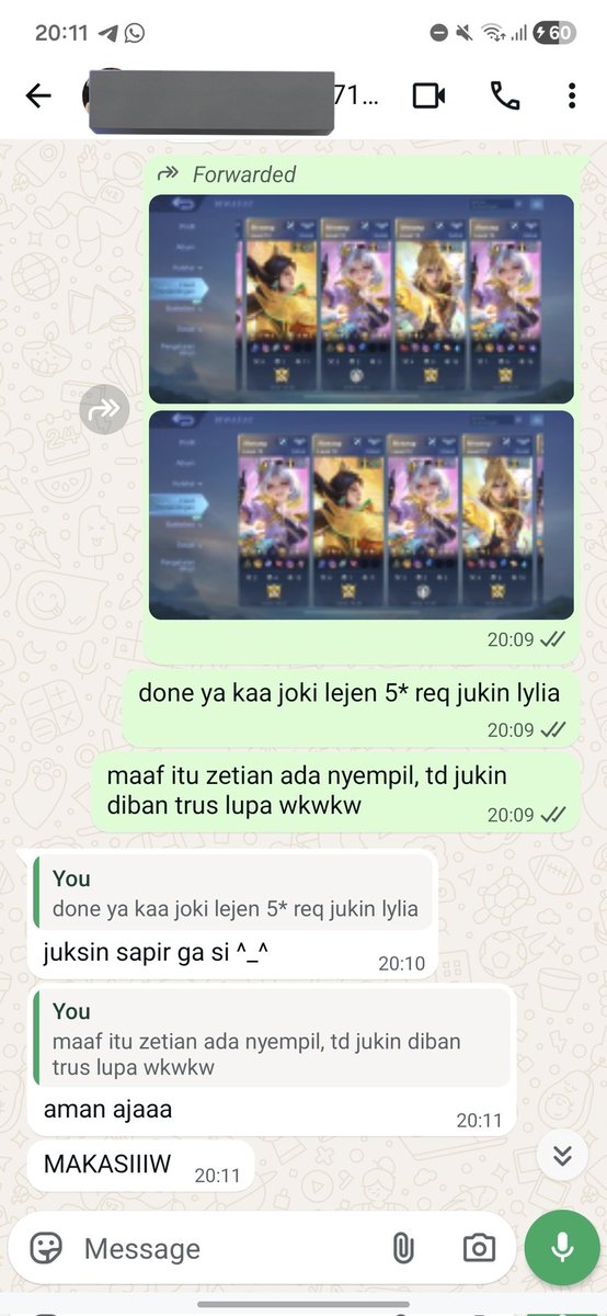 Joeezzy JOKI ML | JOKGEN ML ( wa fastresp ) tweet media