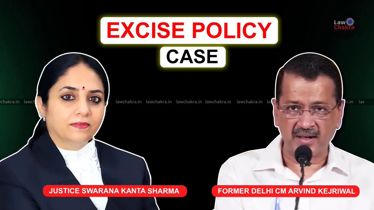 LawChakra's tweet image. Delhi High Court is hearing the CBI’s challenge to the trial court order that discharged Delhi CM @ArvindKejriwal , @msisodia and others in the #excisepolicycase  .

Justice Swarna Kanta Sharma is hearing the matter.