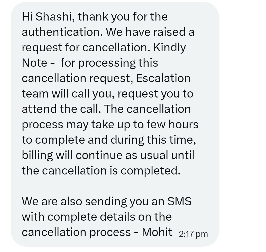mshashi2009's tweet photo. @JioCare. I want this connection permanently disconnected immediately. I am sick of this, and your team only acts when it is a working day https://t.co/jcRE7rKAh2