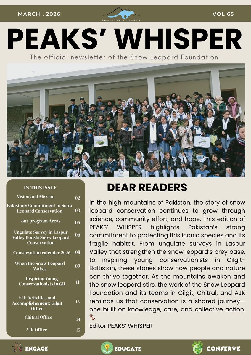 Snow Leopard Foundation tweet media