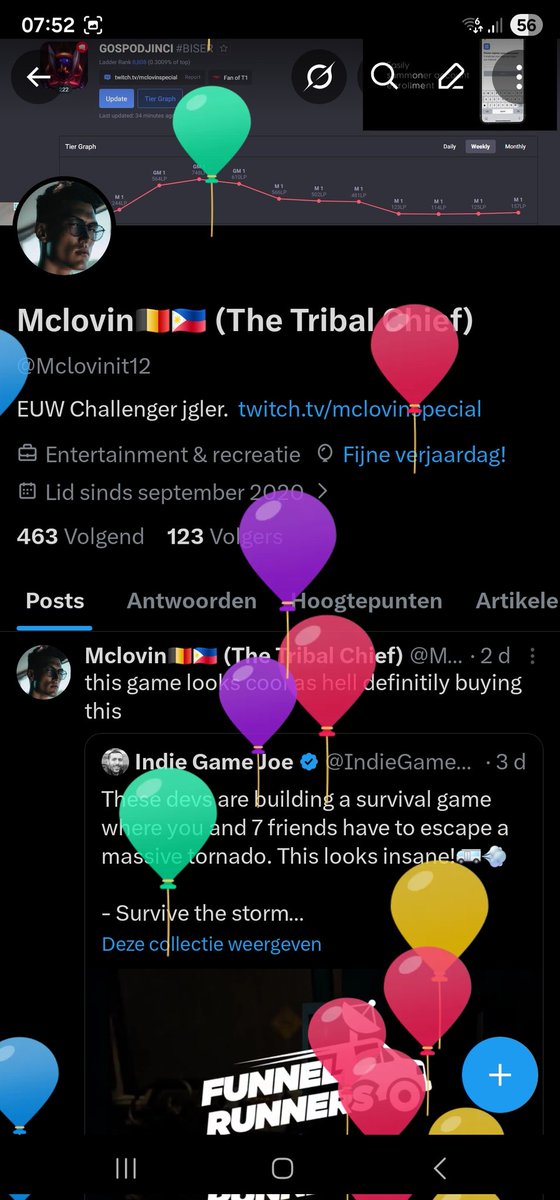 Mclovin🇧🇪🇵🇭 (The Tribal Chief) tweet media