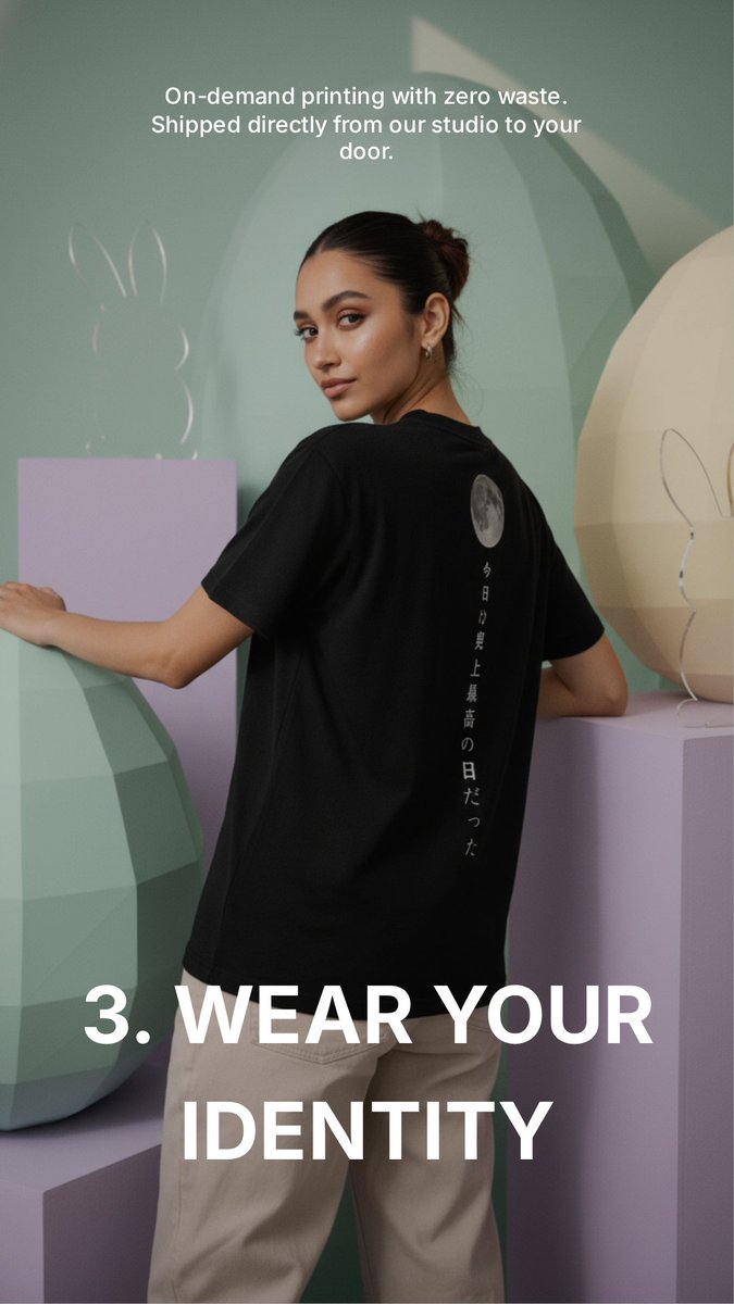 tesoralifestyle's tweet image. Break the cycle. Design what doesn't exist yet. 

👉 Tap to start your 1-of-1 now → 

tesoralifestyle.com

#OneOfOne #CustomStreetwear #AIStyle #TesoraLifestyle #MadeInIndia