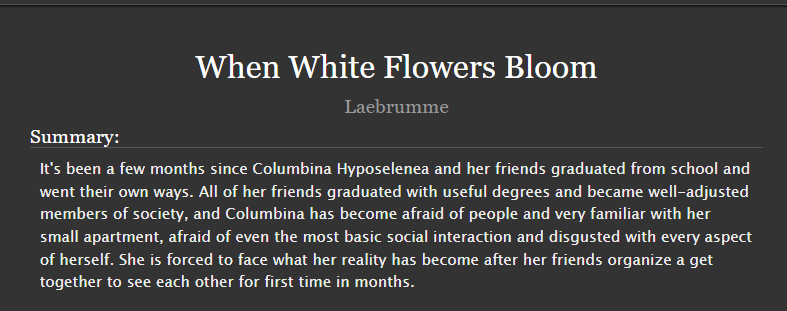laebrumme's tweet photo. Hello! Wanted to pop in and say I'm working on a #sandbina fic that I'm really proud of so far and that you should check it out!

It's angsty, it's a modern AU, Magical realism(?), it's about mental health, I think it's neat.

https://t.co/GtCs395kpZ https://t.co/40BOvOjcYt