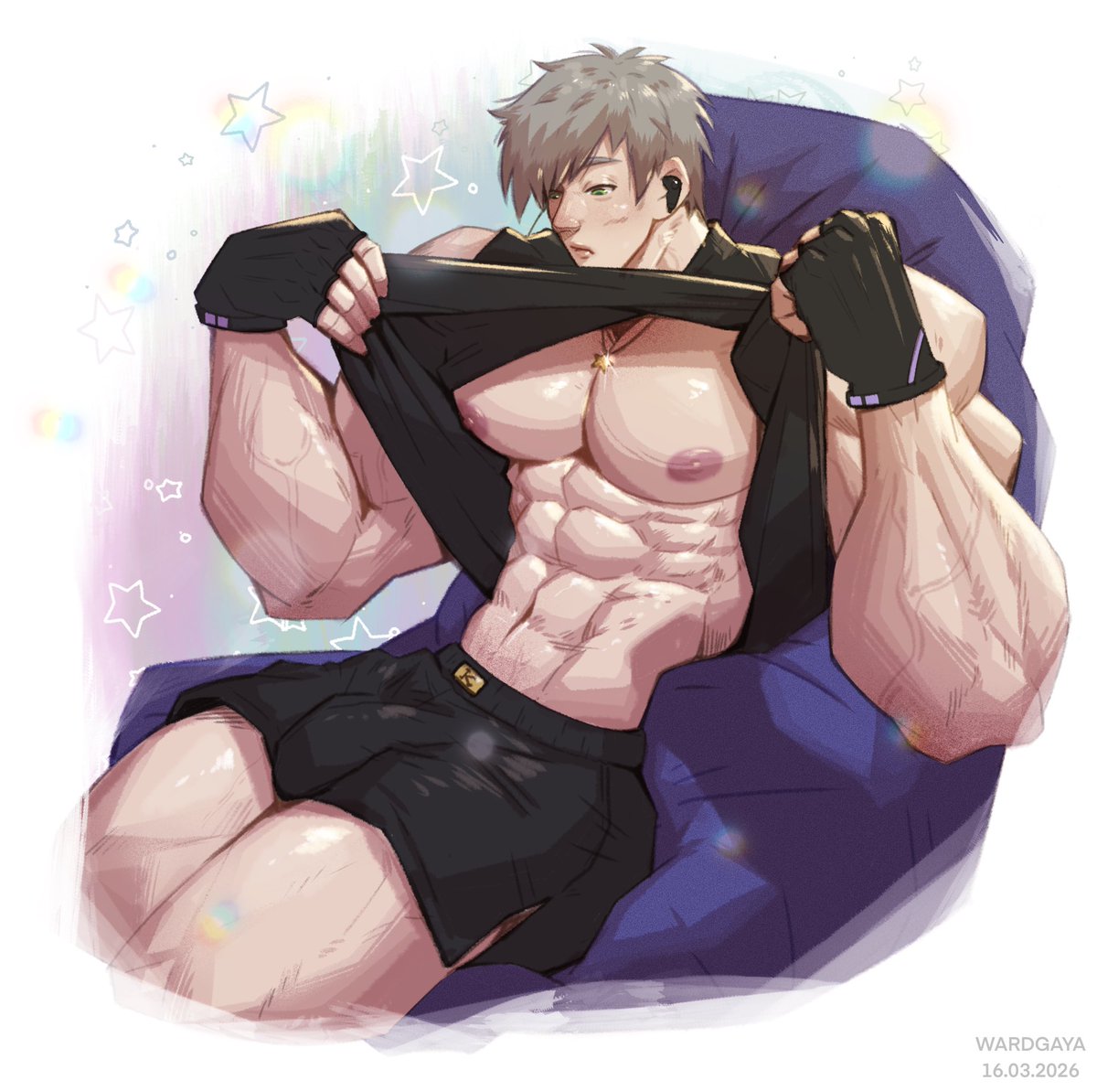 Ward_gaya's tweet photo. Model v : @KurosawaSP
#bara #muscle #vtuber https://t.co/QYiVO8BiKH