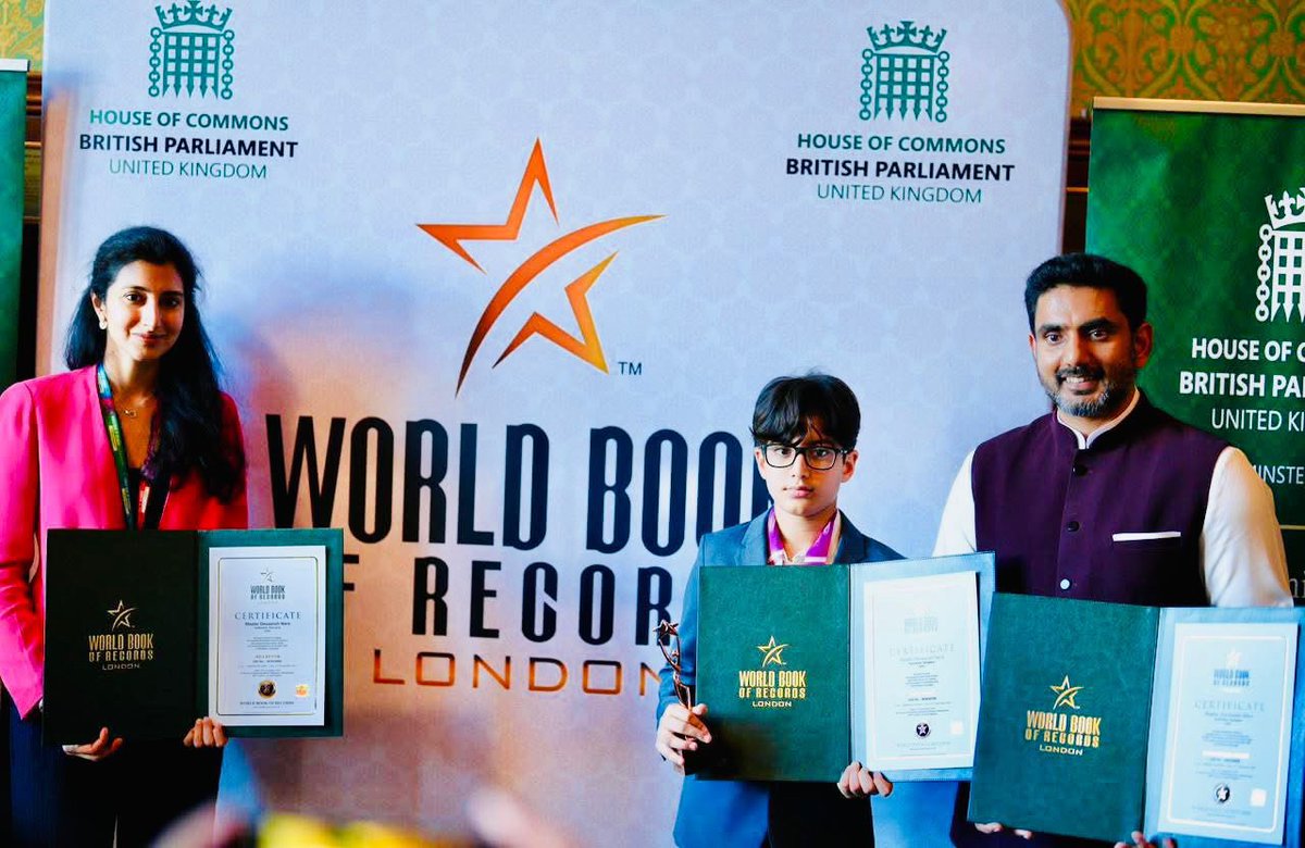World Book of Records tweet media