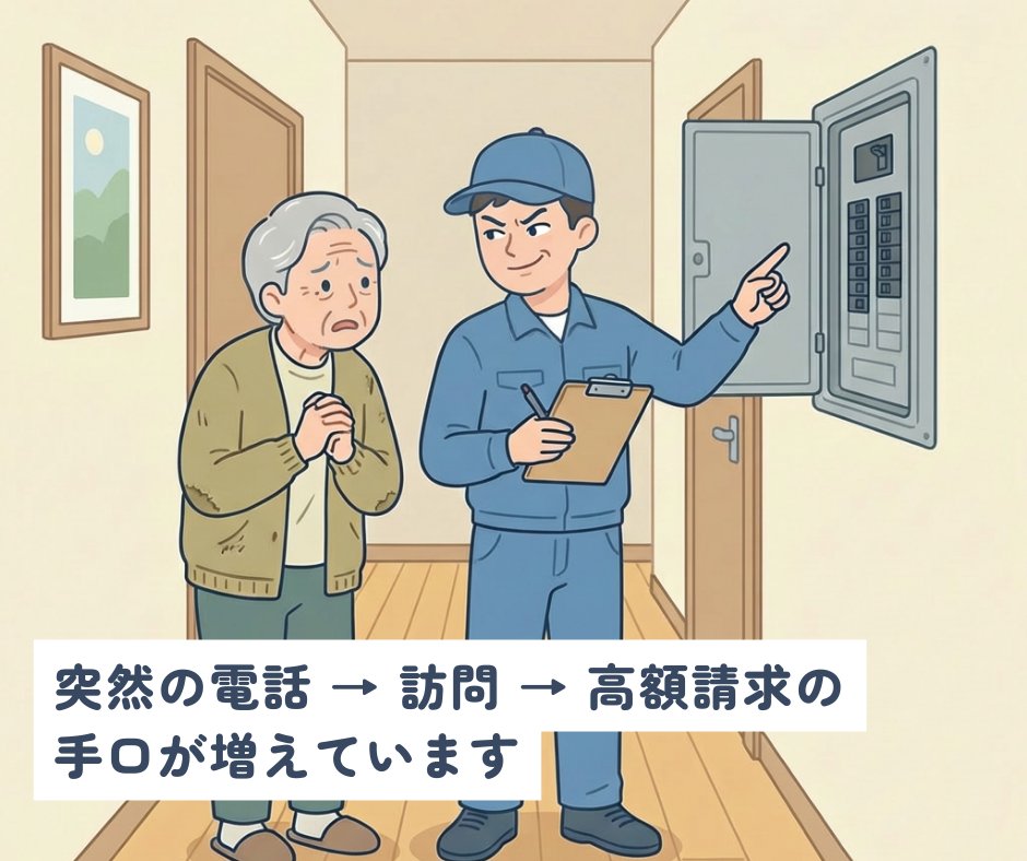 トラブルーくん【奈良市消費生活センター】 tweet media