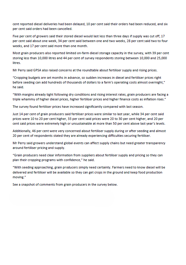 Grain Producers SA tweet media