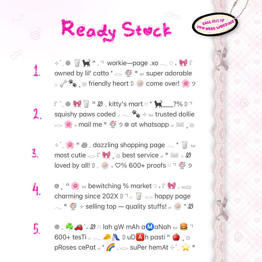 iris, wording! tweet media