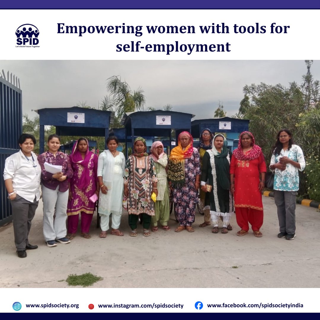 spidsociety's tweet photo. 8 self-employment carts distributed to women in Rewla Khanpur with the support of SPID iMpower Club and GMR Varalakshmi Foundation, under the guidance of Awadhesh Kumar.😇
#WomenEmpowerment #SelfReliance #CSRImpact #SPID #LivelihoodSupport https://t.co/W2r062QJkC