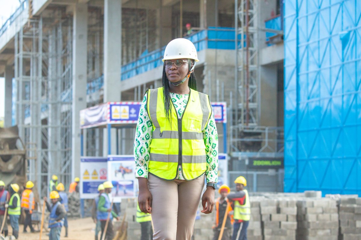 Mkurugenzi_GenZ's tweet image. The BICC will host world-class conferences and events. It will also stand as permanent evidence that Kenyan women helped build one of the continent's most significant convention facilities. #WomenInConstruction The Women Building Bomas