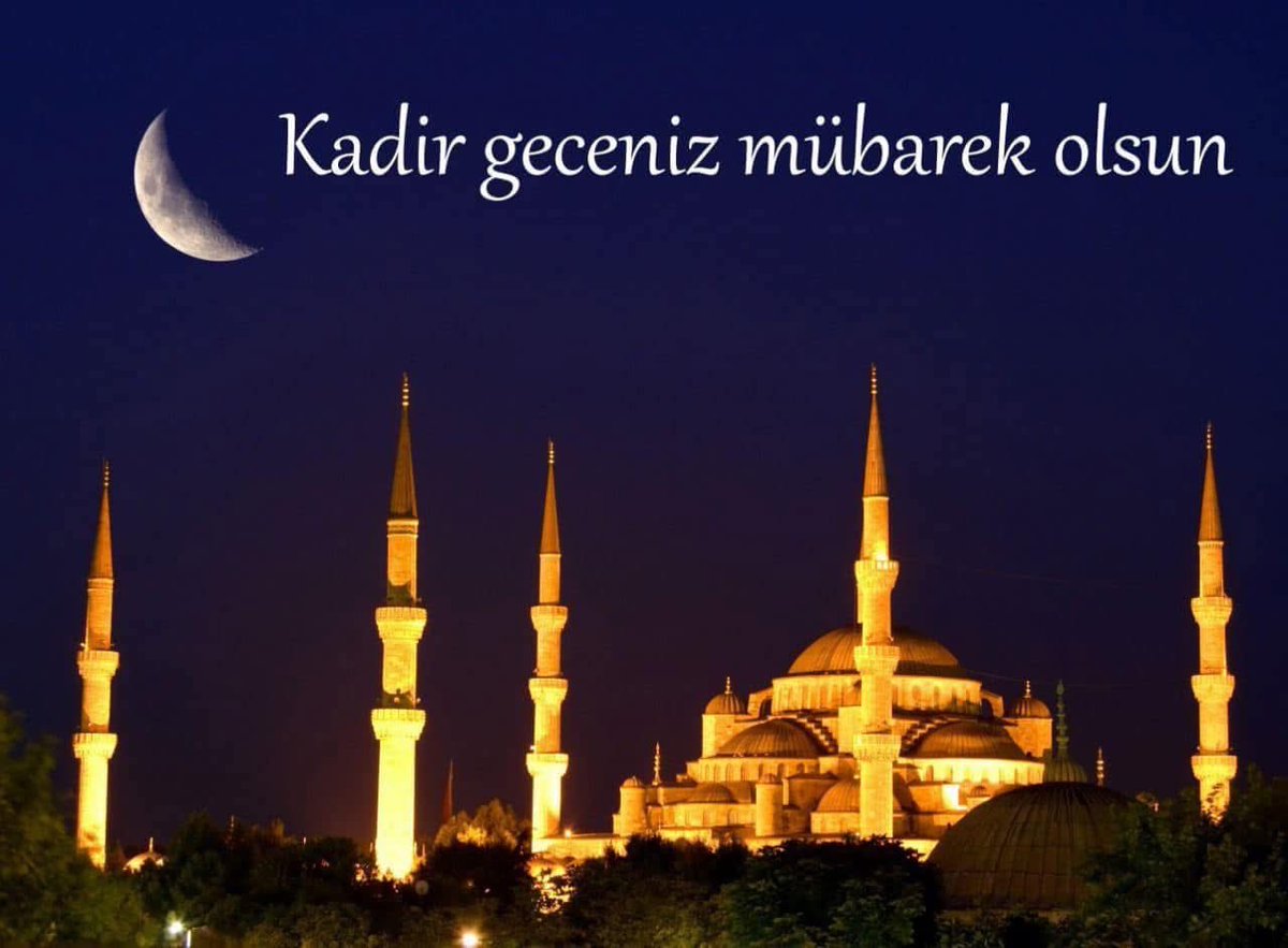 Mübarek Kadir Gecenizi kutlar, her şeyin gönlünüzden geçtiği gibi olmasını temenni ederim.Tüm dualarınızın kabul olması dileğimle #KadirGecemizmübarekolsun