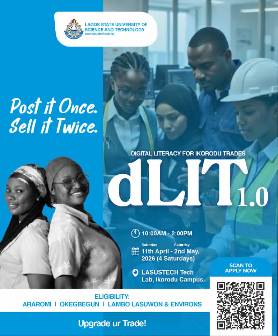 LASUSTECH Official tweet media