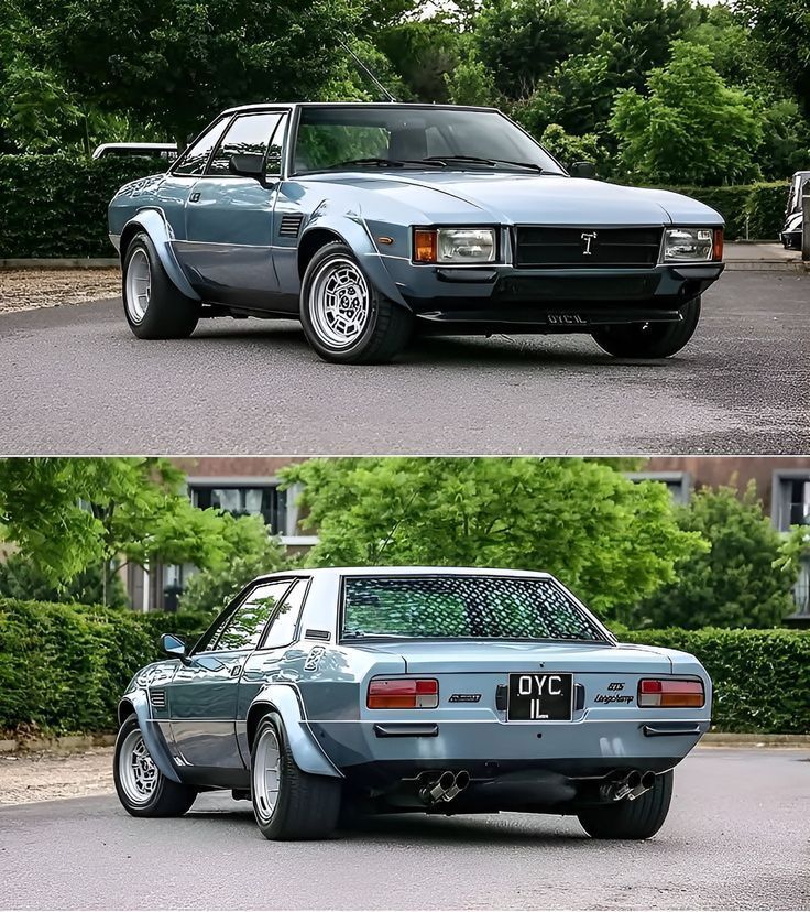 ✅⬜🟥 1974 De Tomaso Longchamp GTS 
#Classic