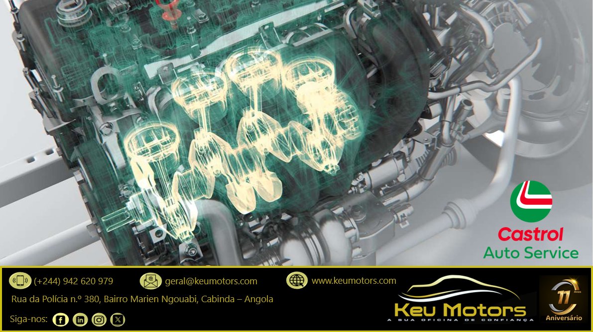keumotors's tweet image. A Keu Motors usa e recomenda Castrol para todas as aplicações de lubrificação auto.
Qualidade garantida na sua oficina de confiança em Cabinda.
#KeuMotors #Cabinda #CastrolAutoService #Multimarcas
