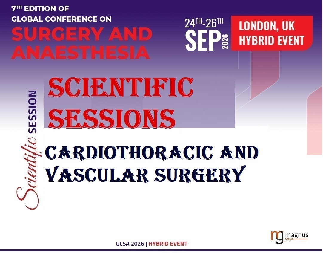 Surgery and Anesthesia Conference tweet media